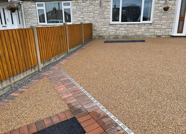 Patio & steps by P.A. Vine & Son, Yeovil, Somerset