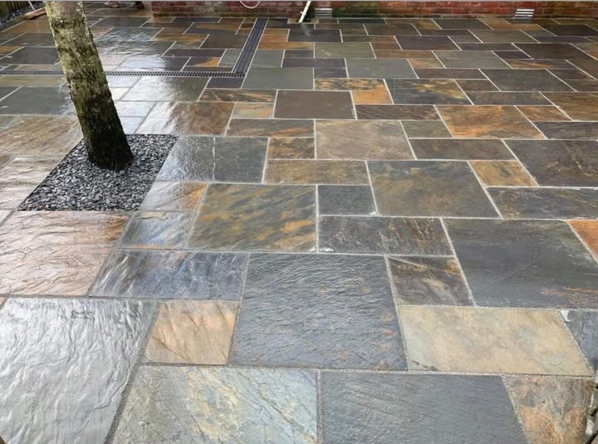Garden landscaping by P.A. Vine & Son, Yeovil, Somerset